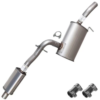 Exhaust Resonator Muffler Pipe fits: 2005-2011 Volkswagen Jetta 2.5L - Image 1 of 4