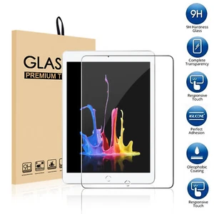 HD Tempered Glass Screen Protector For iPad 10.2 Inch 7th/8th/9th Gen 2021/2020 - Picture 1 of 21