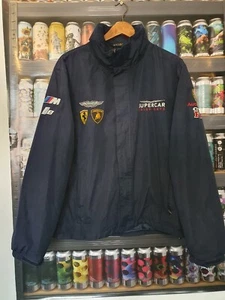 Regatta Mens Large Jacket Racing Sponsor Supercar Coat Waterproof Hydrafort - Picture 1 of 14