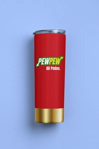 Save the kids 20 ounce tumbler funny sarcastic humor travel mug cup gift cute - Picture 1 of 6