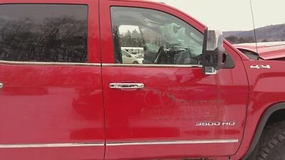 15 GMC SIERRA 3500 PICKUP Crew Cab Passenger Front Doorfire Red gcn - Image 1 of 3