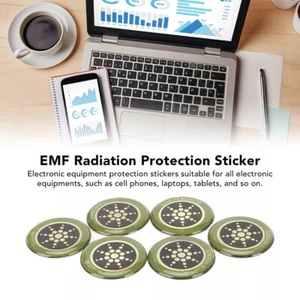 6PCS EMF radiation protection mobile phone sticker radiation shielding - Photo 1 sur 9