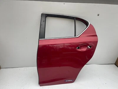 11-17 Lexus CT 200H PUERTA TRASERA IZQUIERDA CONDUCTOR Carcasa ROJA OEM Foto 1 de 4