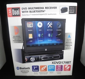 Doppio ricevitore multimediale DVD con Bluetooth 7"" touchscreen LCD XDVD179BT NUOVO - Foto 1 di 6
