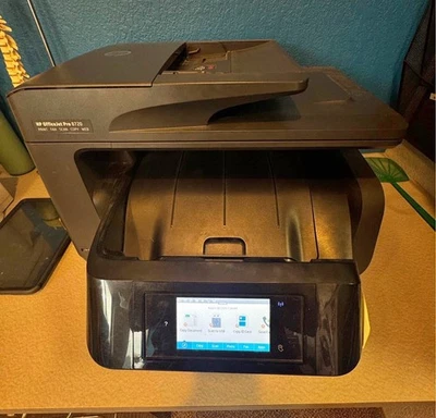 HP OfficeJet Pro 8720 Printer Color Inkjet All In One Wireless Printer, With Ink - Image 1 of 3