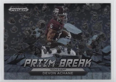 2023 Panini Prizm Draft Picks Prizm Break De'Von Achane #PB-12 Rookie RC - Image 1 of 2