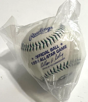 1998 Official Rawlings MLB All-Star Game Baseball Allan Selig Denver Colorado - Image 1 of 3