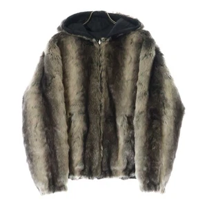 SUPREME 20aw Faux Fur Reversible Jacket Brown Used 859414b94907a3b7926c3efcf00d2 - Picture 1 of 8