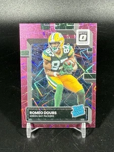 Donruss Optic 2022 - Romeo Doubs - Rated Rookie - Pink Velocity Prizm SSP /79 - Foto 1 di 2