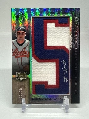 2007 SP Authentic - By the Letter Rookie Signatures - Jarrod Saltalamacchia /25 - Image 1 of 2