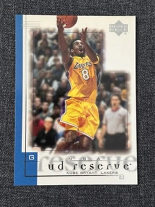 Tarjeta de baloncesto 2000-01 Upper Deck UD Reserve #38 Kobe Bryant Hof Lakers - Imagen 1 de 2