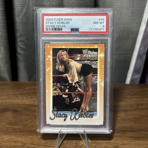 2003 WWE Fleer Divine Divas STACY KEIBLER Card #44 PSA 8 NM-MINT - Picture 1 of 2