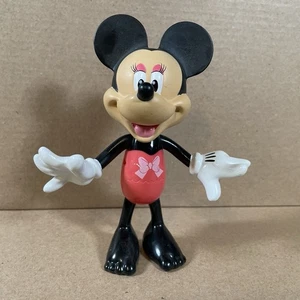 Disney Minnie Mouse Action Figure 5.5" 2016 Mattel Movable Head & Arms - Picture 1 of 7
