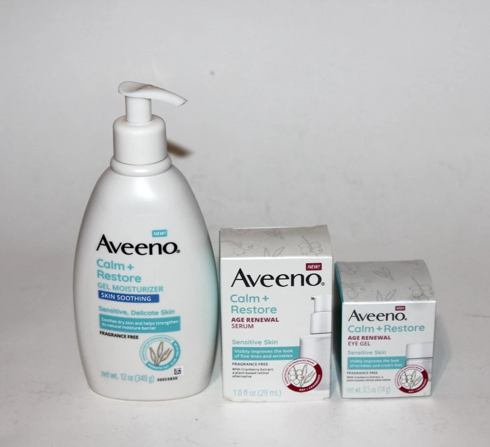AVEENO CALM RESTORE GEL HIDRATANTE RENOVACIÓN EDAD SÉRUM Y GEL RENOVACIÓN EDAD OJOS Foto 1 de 1
