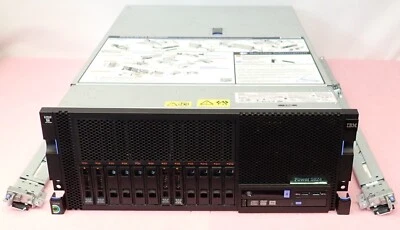 IBM Power S824 8286-42A 8C Power8 CPU 256GB RAM 4x 300GB HDD 12-Bay 4U Server - Image 1 of 4