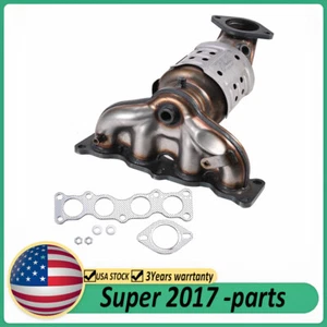 Front Manifold Catalytic Converter For 2016-2020 Kia Sorento Sportage AWD 2.4L - Picture 1 of 14