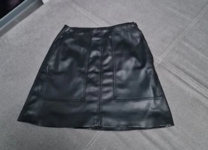 H&M Lederrock S Schwarz - Bild 1 von 5