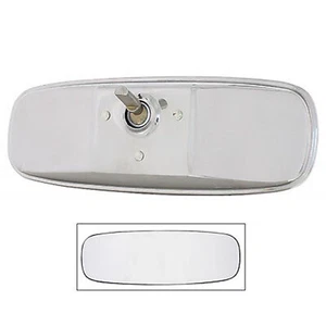 64 65 66 Ford Mustang Inside Chrome Glass Standard Rear View Mirror  - Picture 1 of 5