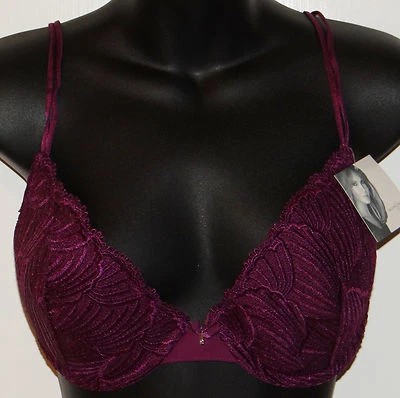 Sujetador acolchado morado para mujer - 36 C Foto 1 de 2