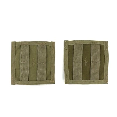 GENUINE U.S. MILITARY ISSUE 2 x Eagle Industries Horizontal Pouch Adapters Khaki MOLLE USGI 8415-01-529-1612