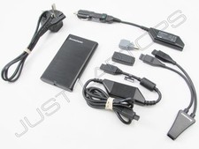 Genuine Lenovo 41R0144 41R0139 AC/DC Multi Tip Car Power Supply Charger PSU