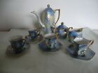 Japanese Coffee Set of four cups, coffee pot, bowl and jug