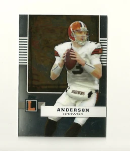 2008 Topps Letterman #10 Derek Anderson/949 Browns Oregon State Beavers - Imagen 1 de 2