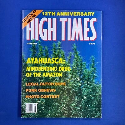 High Times Magazine No. #130 JUNE 1986 Punk Genesis Article Feature CBGB - Image 1 of 4