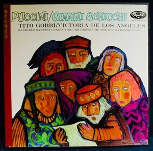 PUCCINI: Gianni Schicchi-Autographed By TITO GOBBI-CAPITOL #SGAR 7179 - Picture 1 of 4