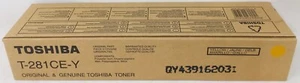TOSHIBA T-281CE-Y 6AK00000107 TONER ORIGINALE GIALLO E-STUDIO 281C/351C/451C - Imagen 1 de 2