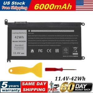 Battery For Dell Inspiron 15 7586 7579 7570 7569 7560 5579 5578 5570 5568 WDX0R - Picture 1 of 12