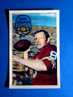 1970 Kellogg's Football #53 Sonny Jurgenson Washington Redskins *NM* SET BREAK