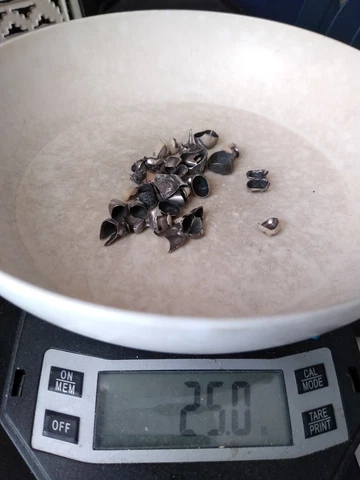 25.0 GRAMS OF USED DENTAL SCRAP Cover
