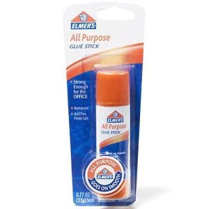 Elmer's All-Purpose Glue Stick, Large, 0.77 oz, Single Stick (E515) - Picture 1 of 6