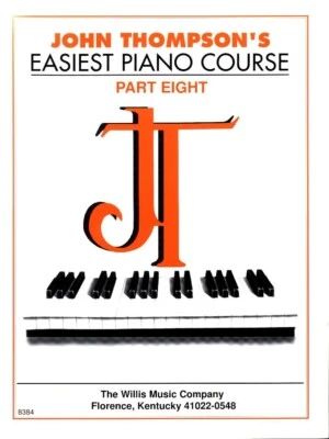 John Thompson's Easiest Piano Course Part 8 Etude Dance Scherzo Mazurka Gigue - Image 1 of 4