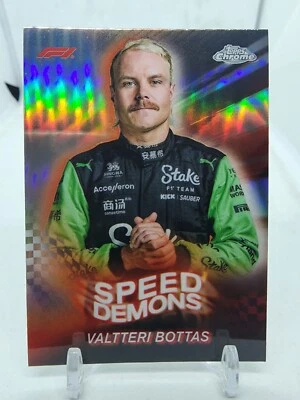 2024 Topps Chrome Formula 1 Valtteri Bottas Speed Demons #SD-13 - Image 1 of 2