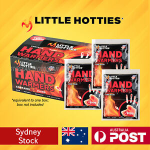 EXPRESS POST Little Hotties Hand Warmers 40 Pairs Heat Pack 8 Hours Warmer New