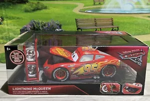 Disney Pixar Cars MCQUEEN W TIRE RACK 1/24 SCALE JADA DIECAST RARE CARS 3 - Picture 1 of 7