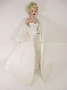 FRANKLIN MINT MARILYN MONROE ALL ABOUT EVE 20" PORZELLANPUPPE BRANDNEU - Bild 1 von 12