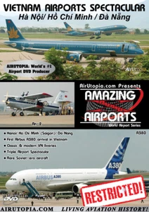 Vietnam Airports Spectacular Hanoi Ho Chi Minh DVD - Picture 1 of 1