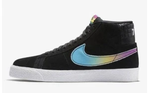 Blazer Nike X Lance Mountain SB Zoom Mid Q’s AH6158-090 negro/multicolor para hombre 7 - Imagen 1 de 5