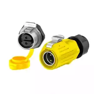 LP20 M20 Electrical Aviation Connector Waterproof 2 3 4 5 7 9 12Pin Panel Mount - Picture 1 of 27