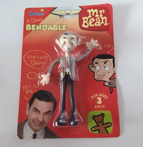 Mr Bean Action Figure 1990 A Beany Bendable Poseable Sitcom Toy NJCroce Cover