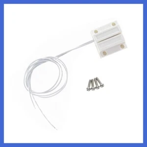 Recessed NO Magnetic Window/Door Contacts Security Alarm Switch Reed w/Adhesive - Picture 1 of 13