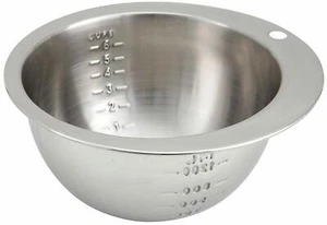 1 x Large Stainless Steel Kitchen Measuring Mixing Bowls 22cm - 1200ml - 6 Cup - Picture 1 of 1