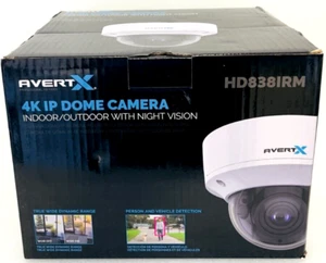 Avertx HD838 4K IR autofocus zoom interno/esterno IP telecamera dome analisi intelligente - Foto 1 di 5