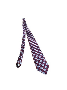 LOOSEN UP HERRENKRAWATTE Schwarz Rot Und Silber 4 X 58 - Bild 1 von 2