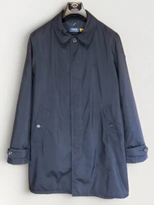 Polo Ralph Lauren Packable Commuter Rain Jacket/Coat Navy M RRP £380 - Picture 1 of 20