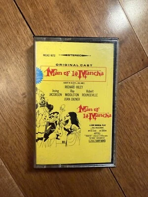 Vintage Near Mint Man Of La Mancha Original Cast Cassette Tape MCA Musical Play - Image 1 of 2