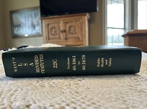WEST’S Louisiana Statues Annotated Revised Statues Volume 22C - Picture 1 of 4